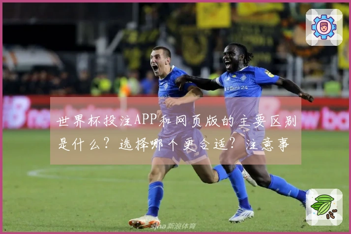 世界杯投注APP和网页版的主要区别是什么？选择哪个更合适？注意事项解析