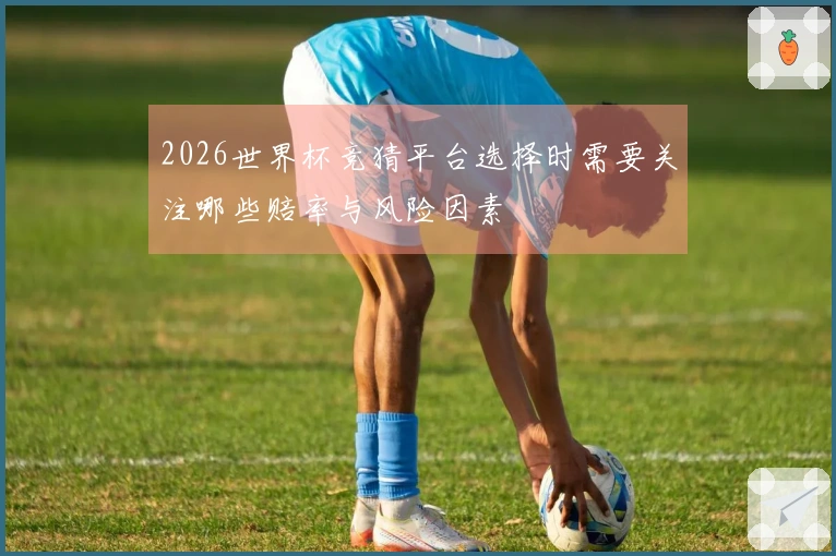 2026世界杯竞猜平台选择时需要关注哪些赔率与风险因素
